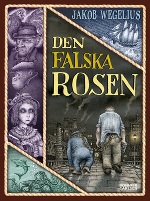 cover image of Den falska rosen